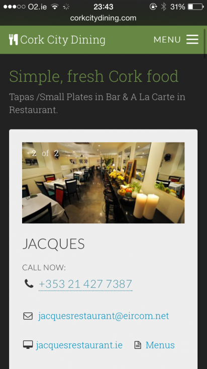 Cork City Dining