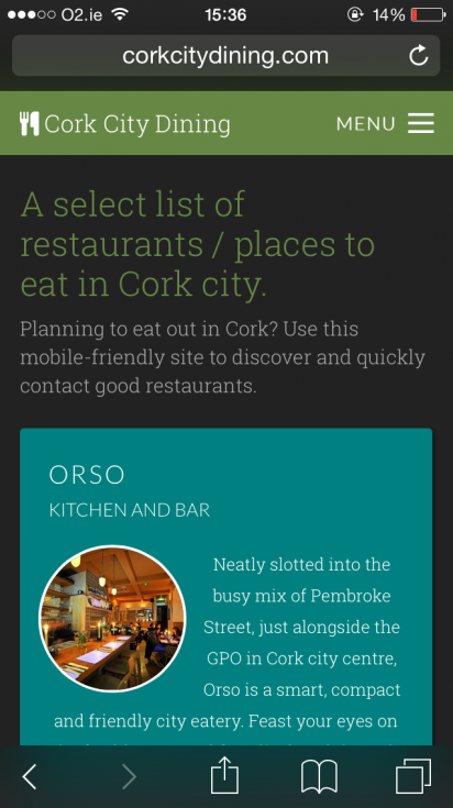 Cork City Dining
